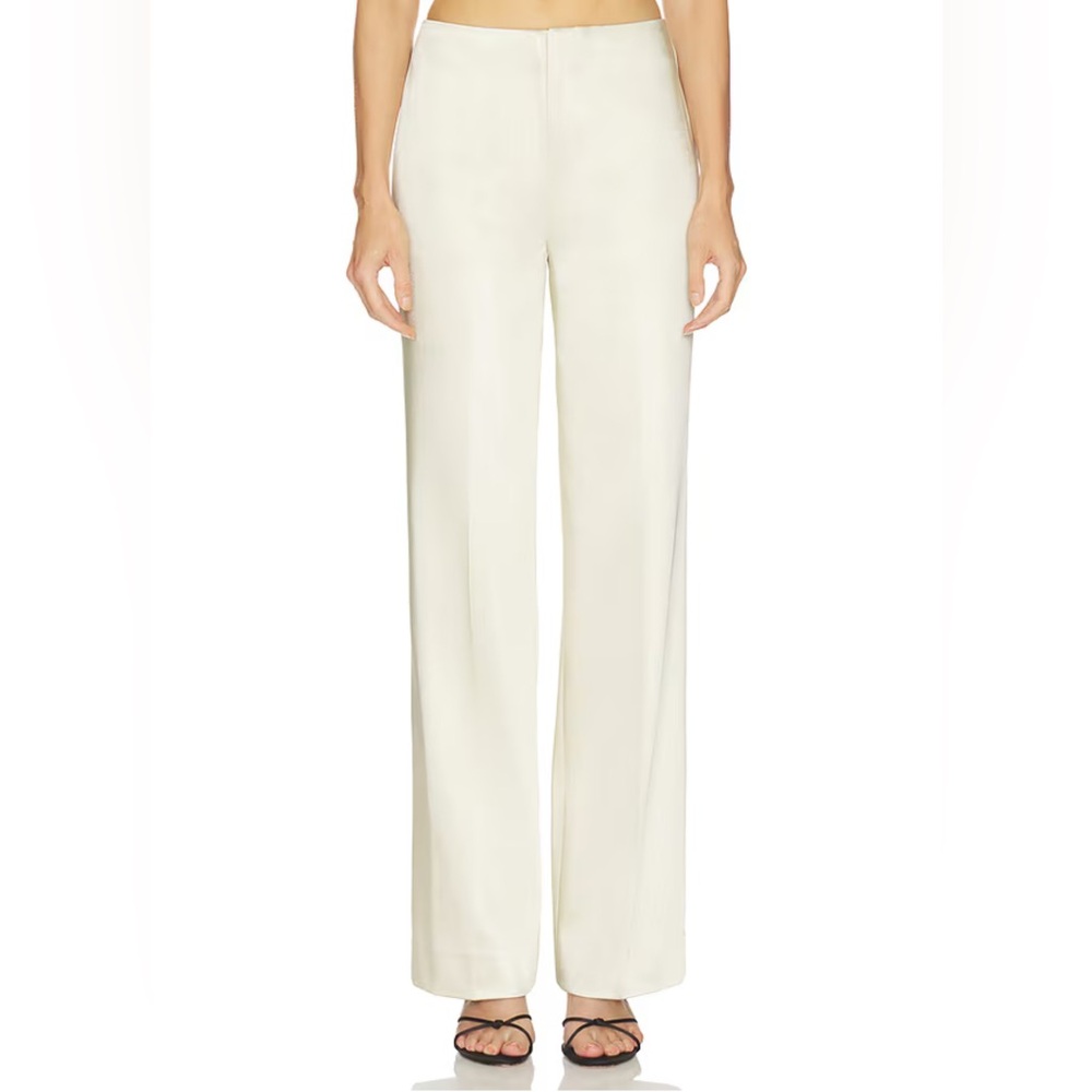 SRG Atelier Cosette Trouser in Satin Beige Size Small